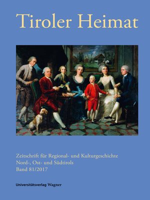 cover image of Tiroler Heimat 81 (2017)